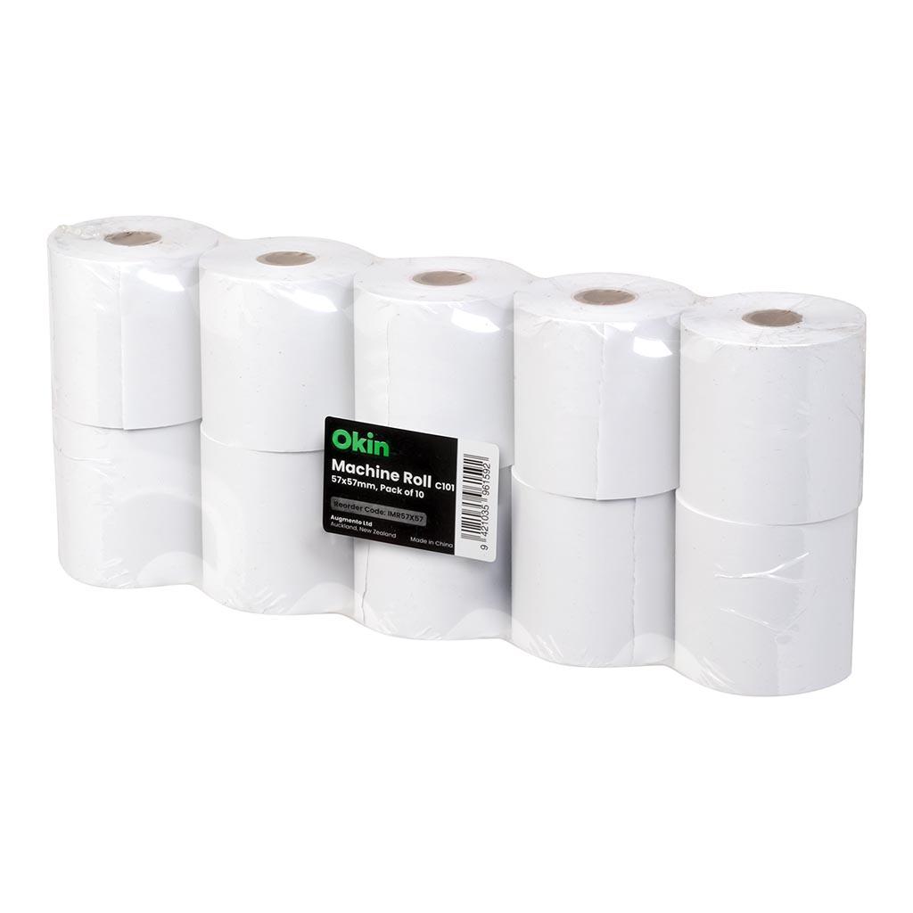 Okin Machine Roll 57x57mm ( C101 ), Pack of 10